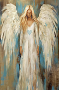 Love Angel Painting by Tina LeCour
