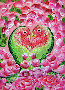 Love Birds Painting by Ashleigh Dyan Bayer