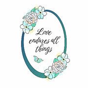 Love Endures Painting by Tina LeCour