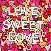 Love Sweet Love Painting by Mike Stanko
