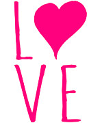 Love Valentines Day Heart Digital Art by Flippin Sweet Gear