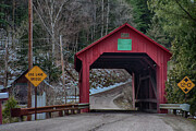 Lower Cox Bridge Vermont's Timeless Covered Charm Photograph by Jeff Folger