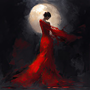 Luna Within Painting by Lourry Legarde