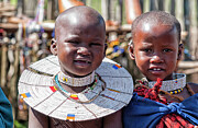 Maasai Children Ngorongoro Tanzania 4130-100 Photograph by Neptune Images Maasai Children Ngorongoro Tanzania 4130-100 Photograph by Neptune Images