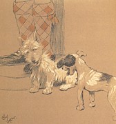 Mac, New Friend Drawing by Cecil Aldin
