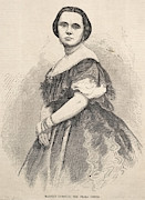 Madame Laborde, the Prima Donna Drawing by Winslow Homer Madame Laborde, the Prima Donna Drawing by Winslow Homer