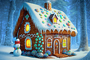 Magical Gingerbread House Photograph by Mark Andrew Thomas