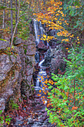 Maine Acadia National Park Gorge Waterfall Photograph by Juergen Roth