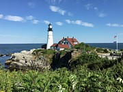 Portland Maine Lighthouse Photograph by Meta Gatschenberger