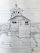 Maine Stay Drawing by Sue Gandy