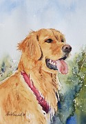 Majestic Retriever Painting by Sheila Romard Majestic Retriever Painting by Sheila Romard