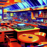 Make Believe Colorful Kitchen Ai Art by AI Digital Make Believe Colorful Kitchen Ai Art by AI Digital