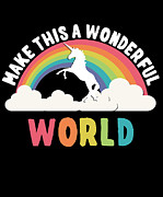 Make This A Wonderful World Digital Art by Flippin Sweet Gear