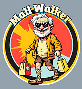 Mall Walker 2 Digital Art by Greg Joens