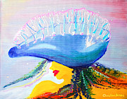 Man O' War Painting by Christine Bolden