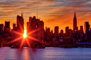 Manhattanhenge NYC  Photograph by Susan Candelario