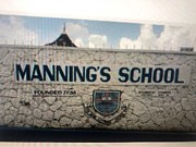 Manning's High School Photograph by Trevor A Smith