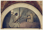 Manuscript Book mural in Evolution of the Book series 1896 Painting by John White Alexander