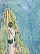 Marcie Sparkles Mixed Media by Mary Conner