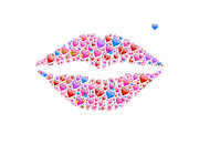 Marilyn Heart Lips Photograph by Theresa Tahara Marilyn Heart Lips Photograph by Theresa Tahara