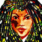 Marked For Greatness Mixed Media by Canessa Thomas