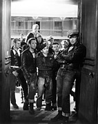 MARLON BRANDO in THE WILD ONE -1953-, directed by LASZLO BENEDEK. Photograph by Album