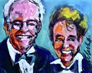 Martin and Short Painting by Les Leffingwell