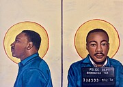 Martin Luther King Jr.  Painting by Kelly Latimore