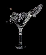 Martini Splash Frozen in Time Photograph by Rob Green