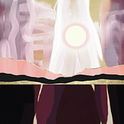 Mauve Sky Digital Art by Spacefrog Designs