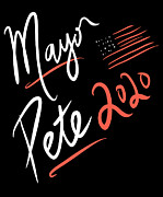 Mayor Pete Buttigieg 2020 Digital Art by Flippin Sweet Gear