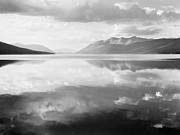 McDonald Lake, Glacier National Park, Montana - National Parks and Monuments, 1941 Photograph by Ansel Adams