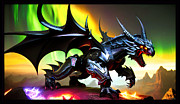 Mecha-Draconian Digital Art by Shawn Dall