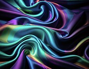 Meditative Silk Digital Art by Eris And AI Meditative Silk Digital Art by Eris And AI