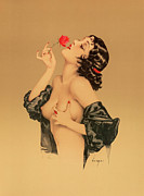 Memories of Olive, 1920 Painting by Alberto Vargas
