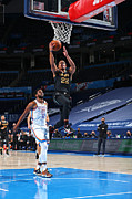 Memphis Grizzlies vs. Oklahoma City Thunder Photograph by Zach Beeker