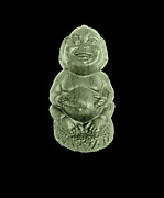 Menehune Statue Colorful Hawaii Pacific Island  Drawing by Noirty Designs