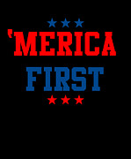 Merica First Digital Art by Flippin Sweet Gear