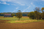 Metal Barn sitting in the Missouri Countryside  Photograph by George Strohl