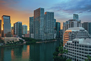 Miami from Brickell Key Photograph by Nisah Cheatham