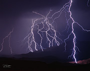 Midnight Lightning Photograph by Dave Diegelman Midnight Lightning Photograph by Dave Diegelman