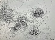 Migration Drawing by Franci Hepburn Migration Drawing by Franci Hepburn