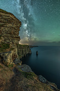 Milky Way at Cliffs of Moher, Co Clare Photograph by Adrian Hendroff