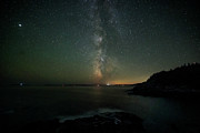 Milky Way over Acadia Photograph by GeeLeesa Photography and FineArt