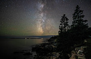 Milky Way over Acadia Western Point Photograph by GeeLeesa Photography and FineArt