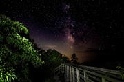 Milky Way over Wolf Gap Photograph by Spike Silvernail