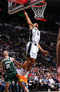 Milwaukee Bucks v San Antonio Spurs Photograph by Garrett Ellwood
