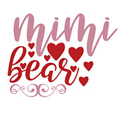 Mimi Bear Digital Art by Jacob Zelazny