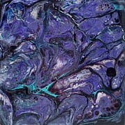 Mini Galaxy Pour Little Rivers Painting by Annalisa Rivera-Franz Mini Galaxy Pour Little Rivers Painting by Annalisa Rivera-Franz