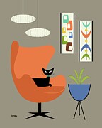 Mini Oblongs and Mobile Digital Art by Donna Mibus